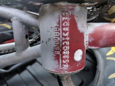 Bmx Frame Serial Number