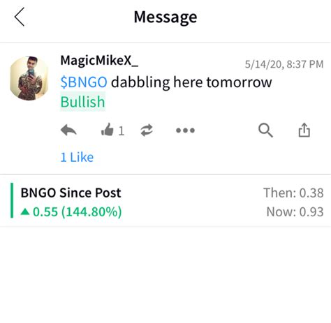 bngo message board stocktwits