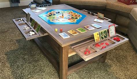Coffee Game Table - Great for Puzzles and Board Games Carolina Game Tables