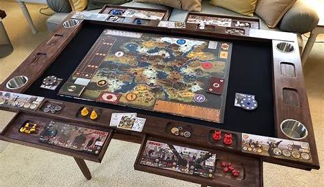 Board Game Table Topper With Added Shelves - Etsy