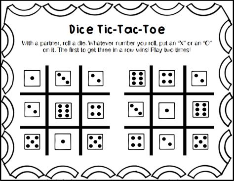 Boardgames Dice Games Printable