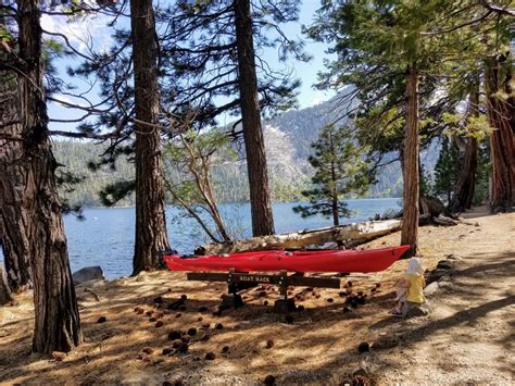 Kayak Camping Emerald Bay Tahoe Adventures