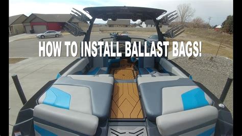 Boat Ballast Installation