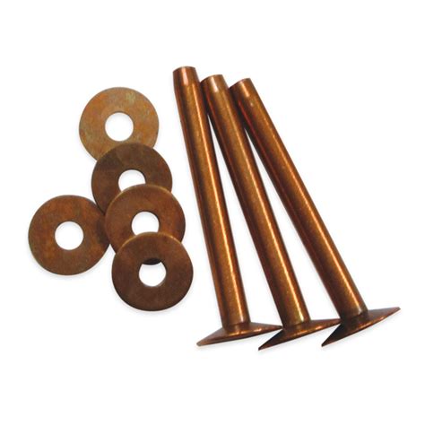 Boat Copper Rivets