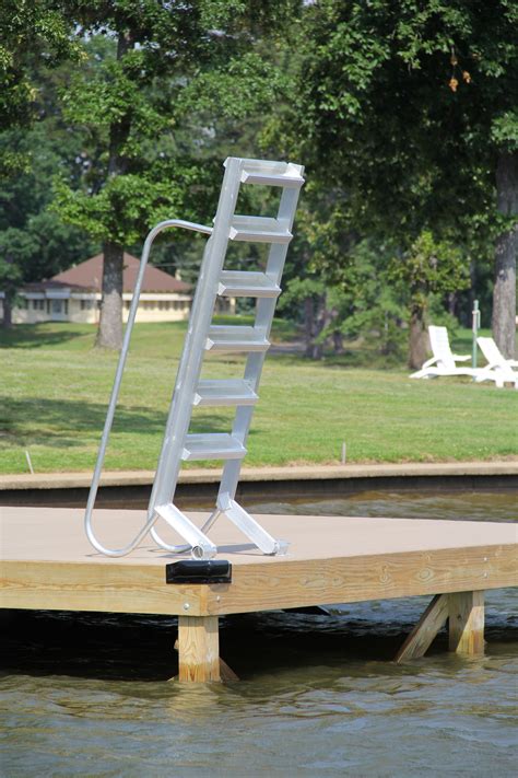 boat dock steps ladders