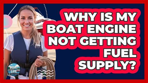 Boat Engine Not Getting Gas