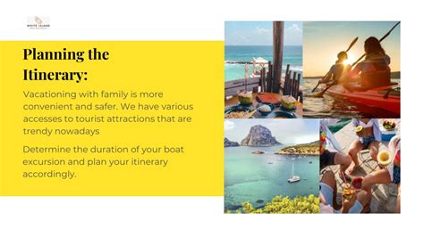 boat excursion planning