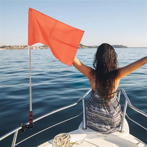 Boat Flag Orange
