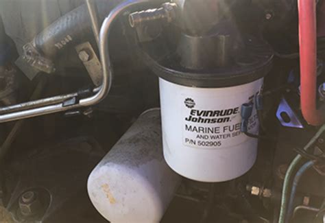 Boat Fuel Filter Setup