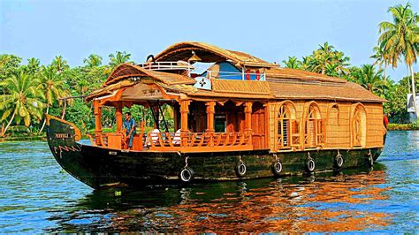 boat house in alleppey