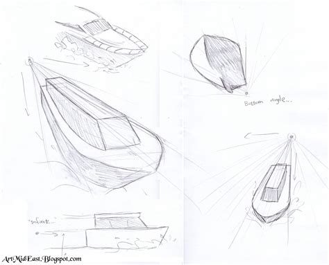 boat perspective view