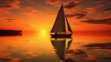 Sunset Boat