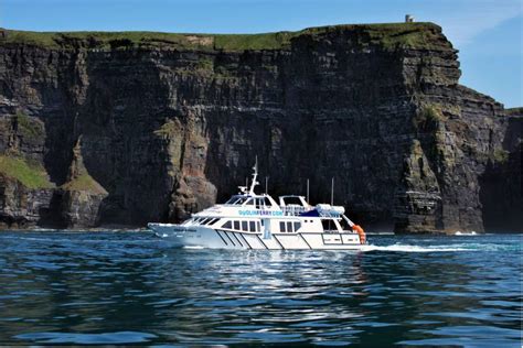 boat tour of cliffs of moher