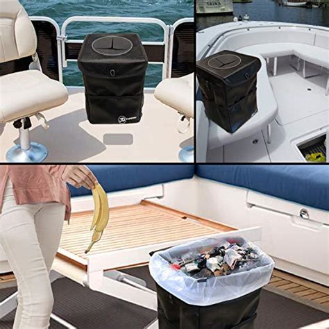 boat trash cans with lid
