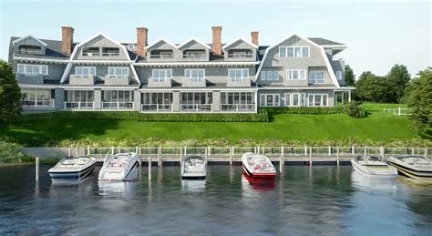 Hampton Bays Builds Waterfront Luxury The New York Times