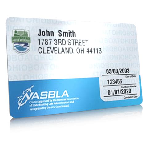Boating License Test Ohio