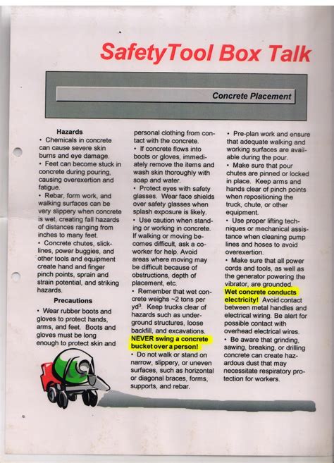 Boating Safety Toolbox Talk