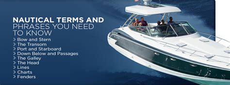 Boating Terms And Phrases