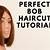bob haircut how to