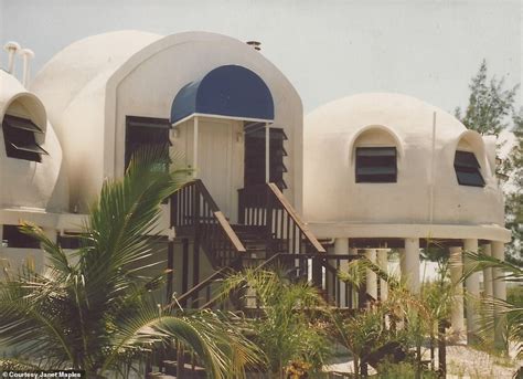 How a whitedomed 1980s home on a Florida island has had two pieces