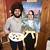 bob ross and painting couple costume