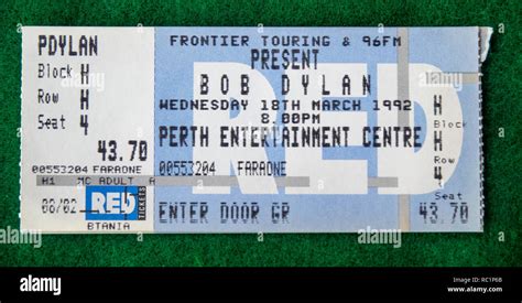 bob dylan concert tickets australia