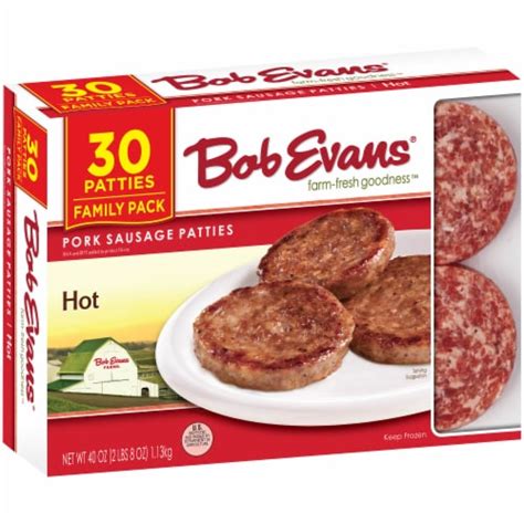 bob evans hot sausage patties