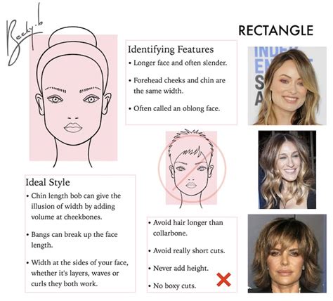 bob haircut for rectangular face