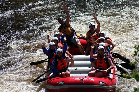 Whitewater Rafting in the Adirondack Mountains near Lake New
