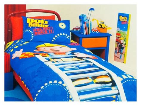 Bob the Builder Twin Bedding Flat Fitted Sheet Bed Skirt