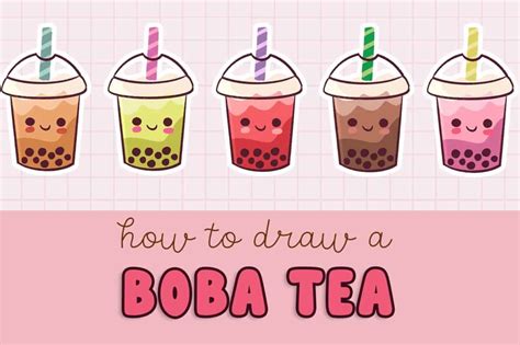 bubbletea boba tea sticker cute freetoedit Boba Milk Tea Clip