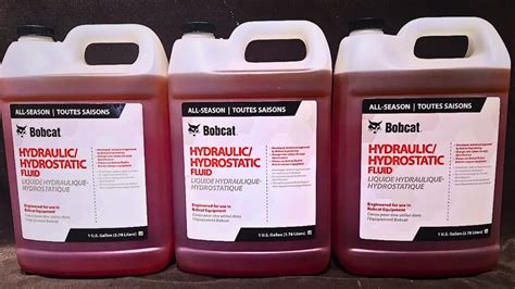 Bobcat Hydraulic Hydrostatic Fluid Oil 1 Gallon 6904026 All Season