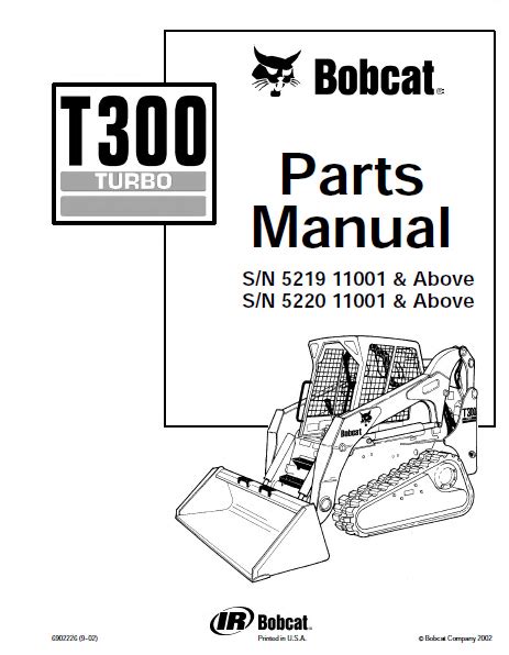 bobcat t300 parts diagram