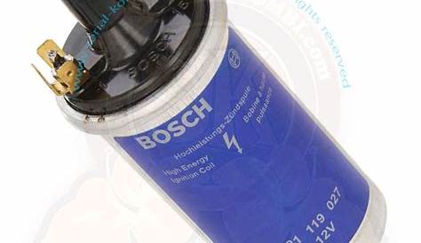 Bobine Dallumage Bosch Bleue 12v 12V