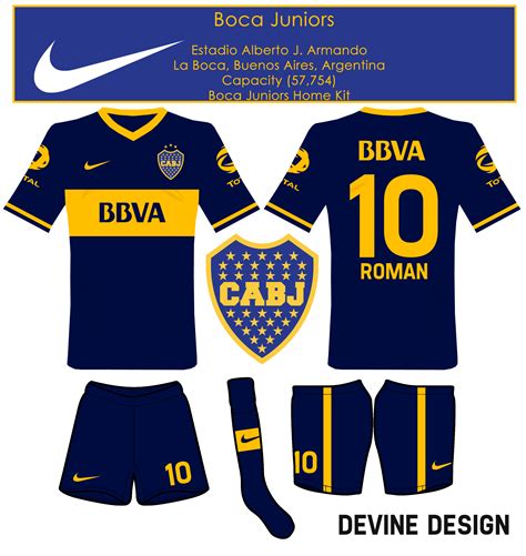 boca juniors new kit