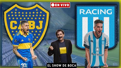 boca juniors vs racing club en vivo