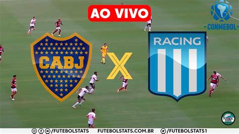 boca juniors x racing futemax