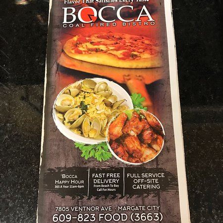 bocca restaurant in margate nj
