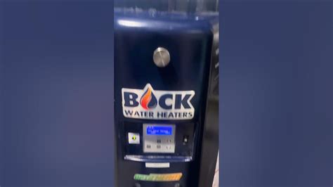 Bock Water Heater Error Code A01