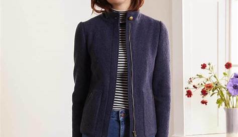 Boden Horsell Jacket, Navy at John Lewis & Partners