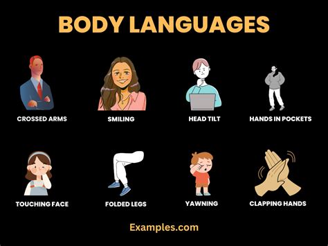 Body Language Examples Is