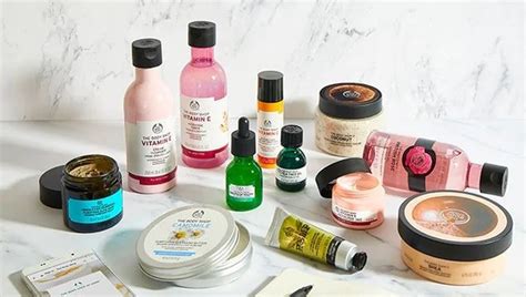 body shop beauty products