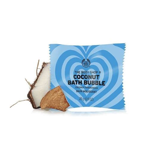 body shop coconut bath bubble