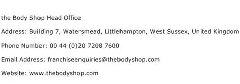 body shop contact email