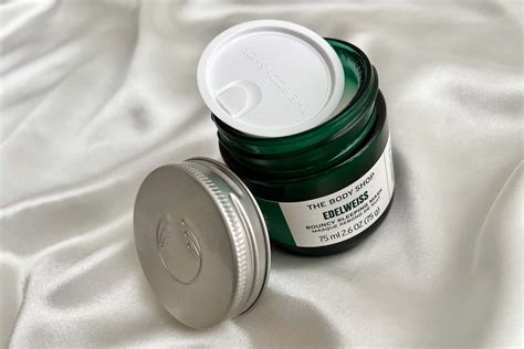 body shop edelweiss sleeping mask review