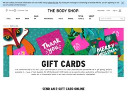 body shop gift card balance online