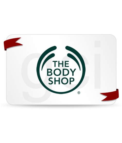 body shop gift vouchers online