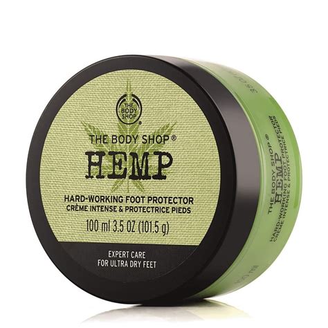 body shop hemp foot cream