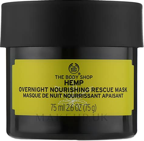 body shop hemp overnight mask