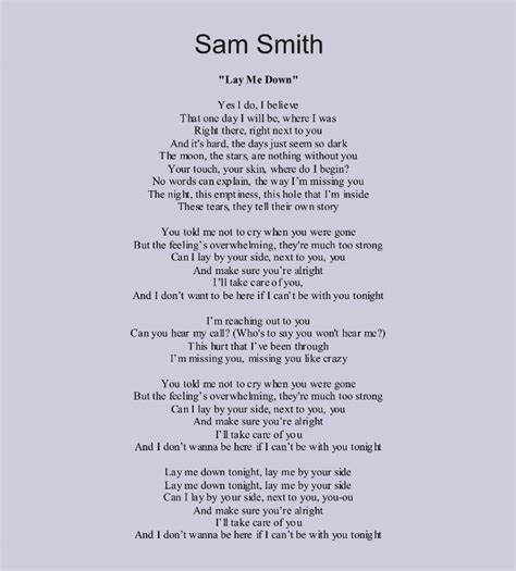 body shop lyrics sam smith